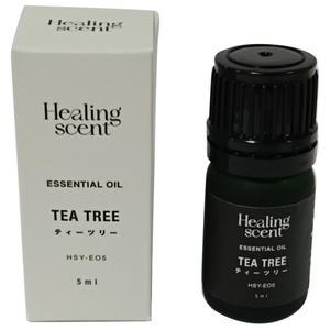 YAMAZEN アロマオイル 精油 5ml Healing scent ティーツリー HSY-EO5 YAMAZEN アロマオイル 精油 5ml Healing scent ティーツリー HSY-EO5