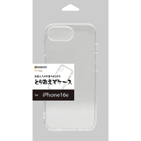 ラスタバナナ IPHONE16E用 とりあえずケース e angle select クリア TCIP16EED