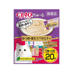 いなば CIAOちゅーるかつおほたてV14g×20本 FCU2971-イメージ1
