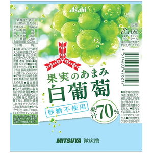 アサヒ飲料 三ツ矢果実のあまみ白葡萄 500mL FCJ245P-イメージ2