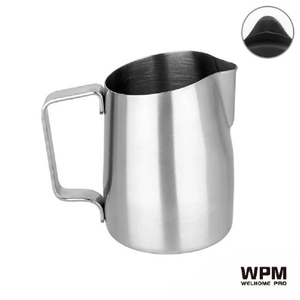 WPM ミルクピッチャー450ml(ラウンドスパウト) ステンレス HC7106ST-イメージ1