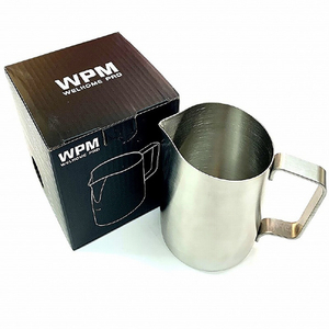WPM ミルクピッチャー450ml(ラウンドスパウト) ステンレス HC7106ST-イメージ3