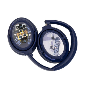 Onanoff キッズ用ヘッドフォン BuddyPhones COSMOS FUN Blue BT-BP-COSMOSF-BL-イメージ5