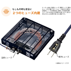 YUASA おひとり様用こたつ なごみ ブラウン NGM-G55DLH(FBR)-イメージ13