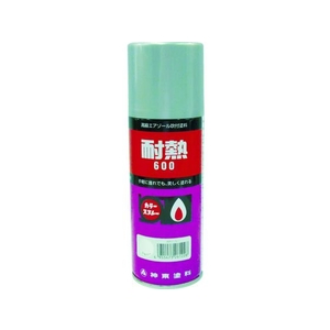 シントーファミリー 耐熱用スプレー 黒 300ML FC442DB-4797892-イメージ1