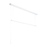 川口技研 室内用ホスクリーン 昇降式操作ヒモタイプ UTM型(1セット/ロングサイズ) UTM-L-W