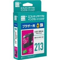 エコリカ LC213M互換 リサイクルインクカートリッジ マゼンタ ECI-BR213M