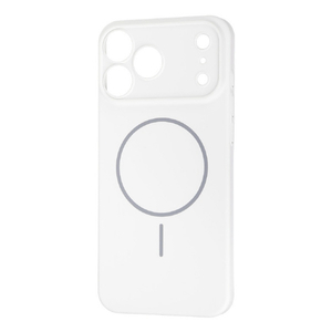 レイ・アウト iPhone 18 Pro Max用 / 17 Pro Max用  / ハードケース スリムフィット 0.6mm +マグネット充電対応 / ホワイト RT-P59PMS/W-イメージ1