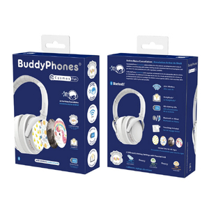 Onanoff キッズ用ヘッドホン BuddyPhones COSMOS FUN White BT-BP-COSMOSF-WH-イメージ10