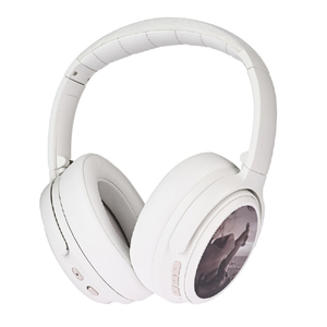 Onanoff キッズ用ヘッドホン BuddyPhones COSMOS FUN White BT-BP-COSMOSF-WH-イメージ3