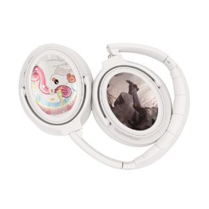 Onanoff キッズ用ヘッドホン BuddyPhones COSMOS FUN White BT-BP-COSMOSF-WH-イメージ5