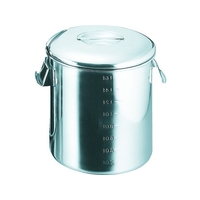 スギコ産業 スギコ/18-8目盛付深型キッチンポット 内蓋式 200×200 FC196KL-3320332