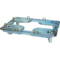 ルート工業 コンテナ台車 ルートボーイ301型 最大390×690 FC257HY-4315596