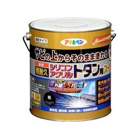 アサヒペン 油性超耐久シリコンアクリルトタン 3kg 黒 FC674NV