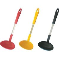 田辺金具 カラフル 耐熱 抗菌 お玉(大) 赤 大赤95×85mm全長260mm FCL3889-039371001