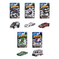 マテル ホットウィール エンターテイメントテーマ アソート - スパイダーマン HWｴﾝﾀﾒﾃ-ﾏｱｿ-ﾄｽﾊﾟｲﾀﾞ-ﾏﾝ