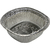 トラスコ ＩＨ対応鍋 角型 ２０枚入 外径１９０×１７４ｍｍ 内径１５８×１５３ｍｍ 底径１２５ｍｍ 深さ５７ｍｍ 食品衛生法適合（ポジティブリスト対象外） IH1989B2-イメージ1
