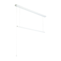 川口技研 室内用ホスクリーン 昇降式操作ヒモタイプ UTM型(1セット/ショートサイズ) UTM-S-W