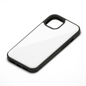 PGA iPhone 13用ハイブリッドタフケース ホワイト PG-21KPT02WH-イメージ1
