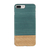 Man & Wood iPhone 8 Plus/7 Plus用天然木ケース Denim I8088I7P-イメージ1