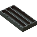 ｒｏｓｅ ｐｌａｓｔｉｃ ボックスタイプ3パーツ仕切り有り 黒9619226.524 FC877ED-7708301