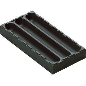 ｒｏｓｅ ｐｌａｓｔｉｃ ボックスタイプ3パーツ仕切り有り 黒9619226.524 FC877ED-7708301-イメージ1