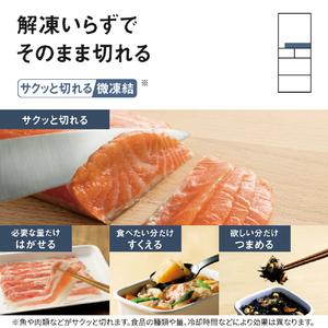 パナソニック 【右開き】450L 5ドア 冷凍冷蔵庫 シルバー NR-E45RY3-S-イメージ10