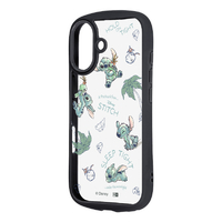 レイ・アウト iPhone 17用ディズニー / Puffull 衝撃吸収 バンパー ハイブリッドケース / いろんなスティッチ2 RC-DP52CMD2B/ST29