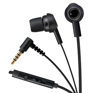エレコム スマートフォン用ステレオヘッドホンマイク(耳栓タイプ) ブラック EHP-CS3520MBK-イメージ4