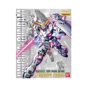 バンダイ MG 1/100 ユニコーンガンダム(レッド/グリーン TWIN FRAME EDITION)チタニウムフィニッシュ MGﾕﾆｺ-ﾝｶﾞﾝﾀﾞﾑTWINFRAME-イメージ3