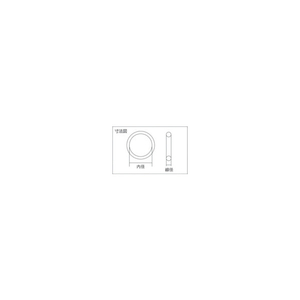 モリセイ Ｏリング１ＡＧ－６０（２個入）固定用内径：５９．４ｍｍ線径３．１ｍｍ １種Ａニトリルゴム（ＮＢＲ） 1A-G60-イメージ2