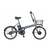 PELTECH 20型電動アシスト自転車外装6段 ブルー×ブラック TDN-208L-BL-12AH-イメージ1