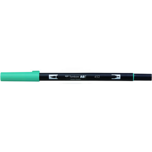 トンボ鉛筆 デュアルブラッシュペン ABT Process Blue F040010-AB-T452-イメージ1