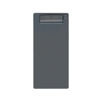 コクヨ クリップボード A5変形110×235短辺綴 灰 10枚 FC03290-ﾖﾊ-61DM