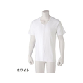 ケアファッション 半袖ホックシャツ(2枚組)(紳士) ホワイト L FCP528008986502