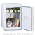 ツインバード 2電源式ポータブル電子適温ボックス ホワイト HR-EB08W-イメージ9
