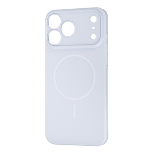 レイ・アウト iPhone 18 Pro Max用 / 17 Pro Max用  / ハードケース スリムフィット 0.6mm +マグネット充電対応 / ブルー RT-P59PMS/A-イメージ1