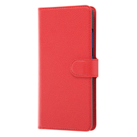 レイアウト Galaxy A41用手帳型ケース シンプル マグネット レッド RT-GA41ELC1/R