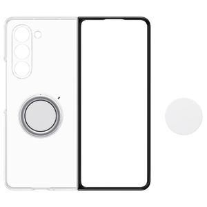 Samsung Galaxy Z Fold5用Clear Gadget Case EF-XF946CTEGJP-イメージ4