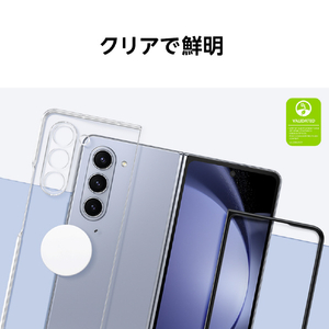 Samsung Galaxy Z Fold5用Clear Gadget Case EF-XF946CTEGJP-イメージ6