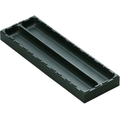 ｒｏｓｅ ｐｌａｓｔｉｃ ボックスタイプ2パーツ仕切り有り 黒9628826.540 FC878ED-7708319