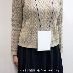 プラス ネームタッグ 吊下げイベント用 はがきサイズ 紐レッド 50枚 FCF496T-CT-E2-50/84-805-イメージ4
