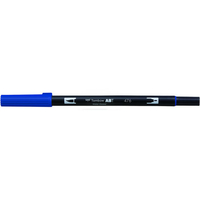 トンボ鉛筆 デュアルブラッシュペン ABT Cyan F040016-AB-T476
