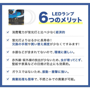 エコデバイス 30形+30形 丸形蛍光灯 昼光色 2本入り ホワイト EFCL30･30LED-ES/28N-イメージ3
