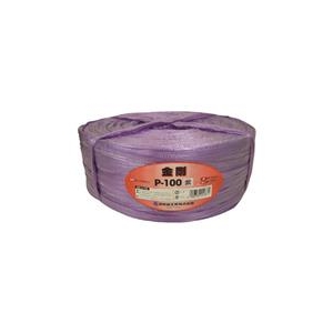 司化成工業 ツカサ　手結束用PP縄（ツカサテープ）P－100VI　紫 P-100VI-イメージ1