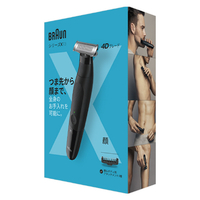 ブラウン ボディ&フェイスグルーマー 4Dブレード PRO X XT3000 Amazon.co.jp: BRAUN ボディー＆フェイスグルーマーXT3000