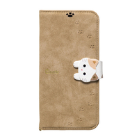 NATURAL design Google Pixel 8a用カード入れ・スタンド機能付手帳型ケース NewCocotte ベージュ GP8A-COT05