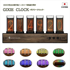 AZUREST AZUREST×GIXIE CLOCK ギクシークロック Wi-Fi ブラック M1912-015-BLK-W-イメージ8