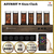 AZUREST AZUREST×GIXIE CLOCK ギクシークロック Wi-Fi ブラック M1912-015-BLK-W-イメージ7