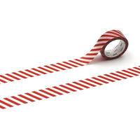 カモ井 mt 1P ストライプ・ディープレッド FCE484L-MT01D595